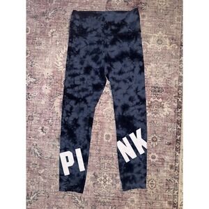 PINK Victoria's Secret Yoga Leggings Tie Dye High Waist Athleisure Women's L